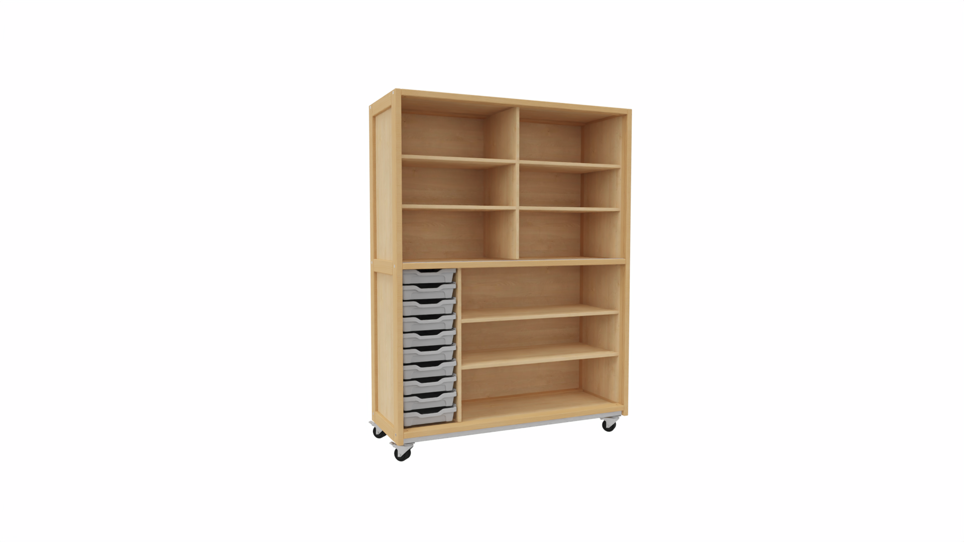 Kast 640, 10 laden