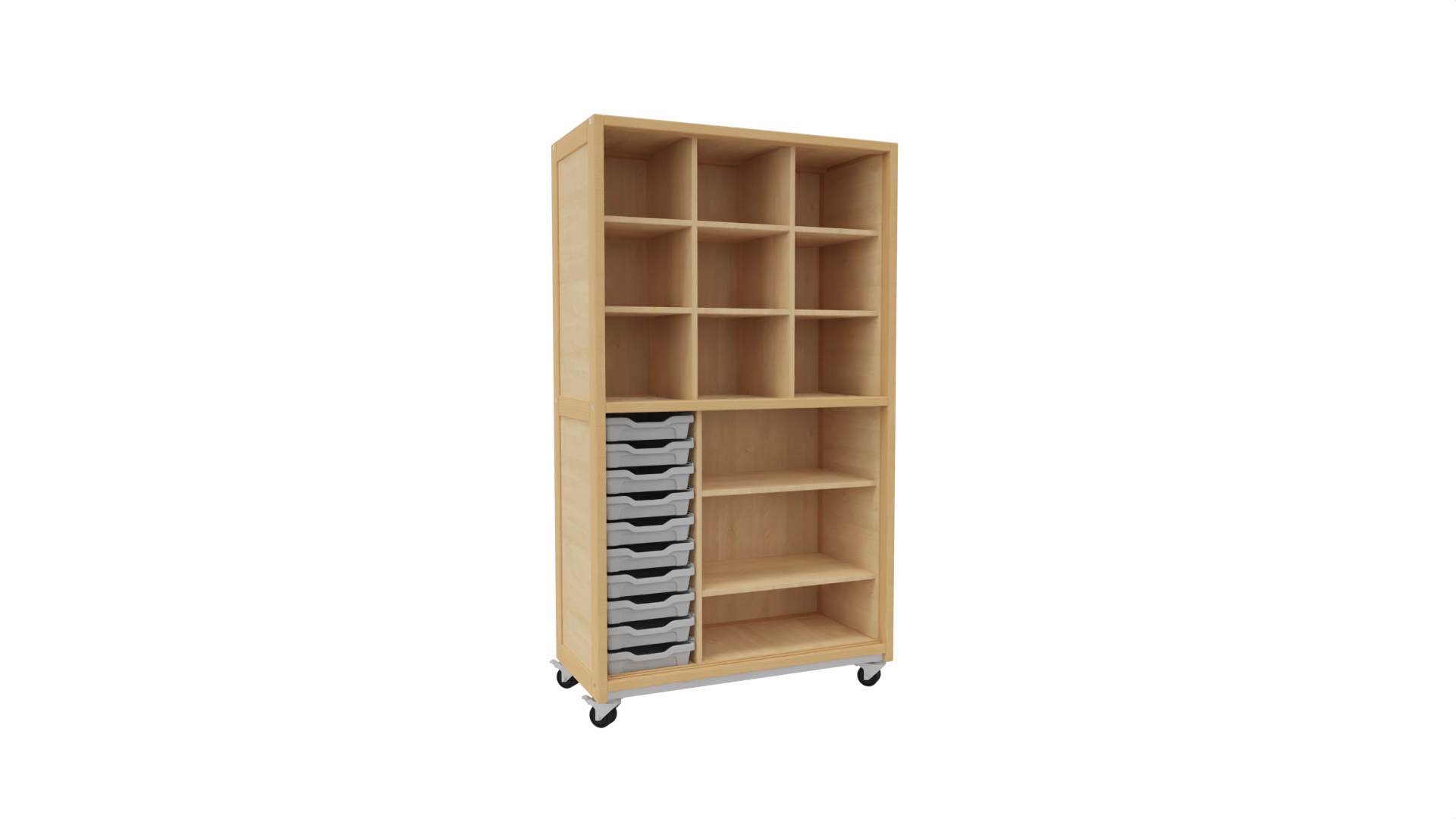 Kast 610, 10 laden