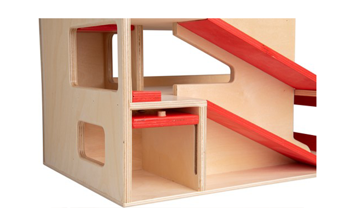 Garage met 2 verdiepingen