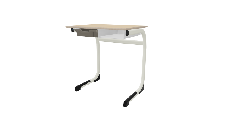 Orion leerlingtafel, slede