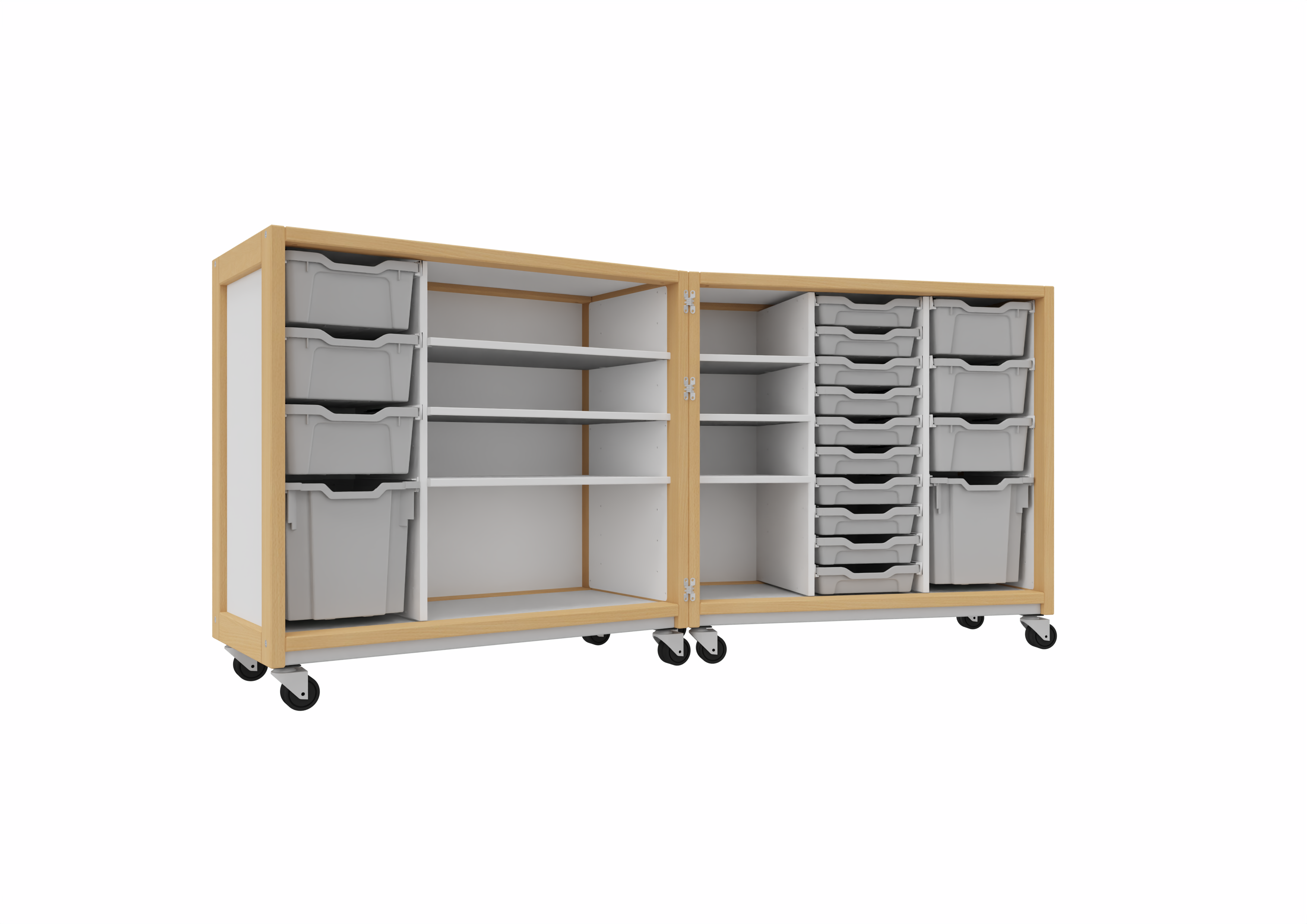 Dubbele kast