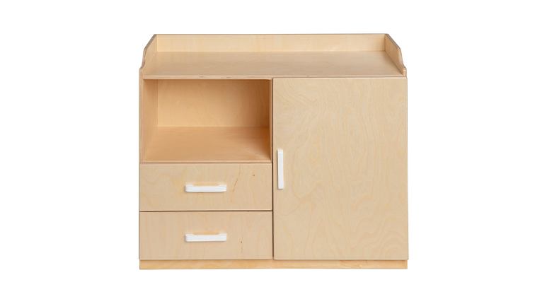 Poppen commode