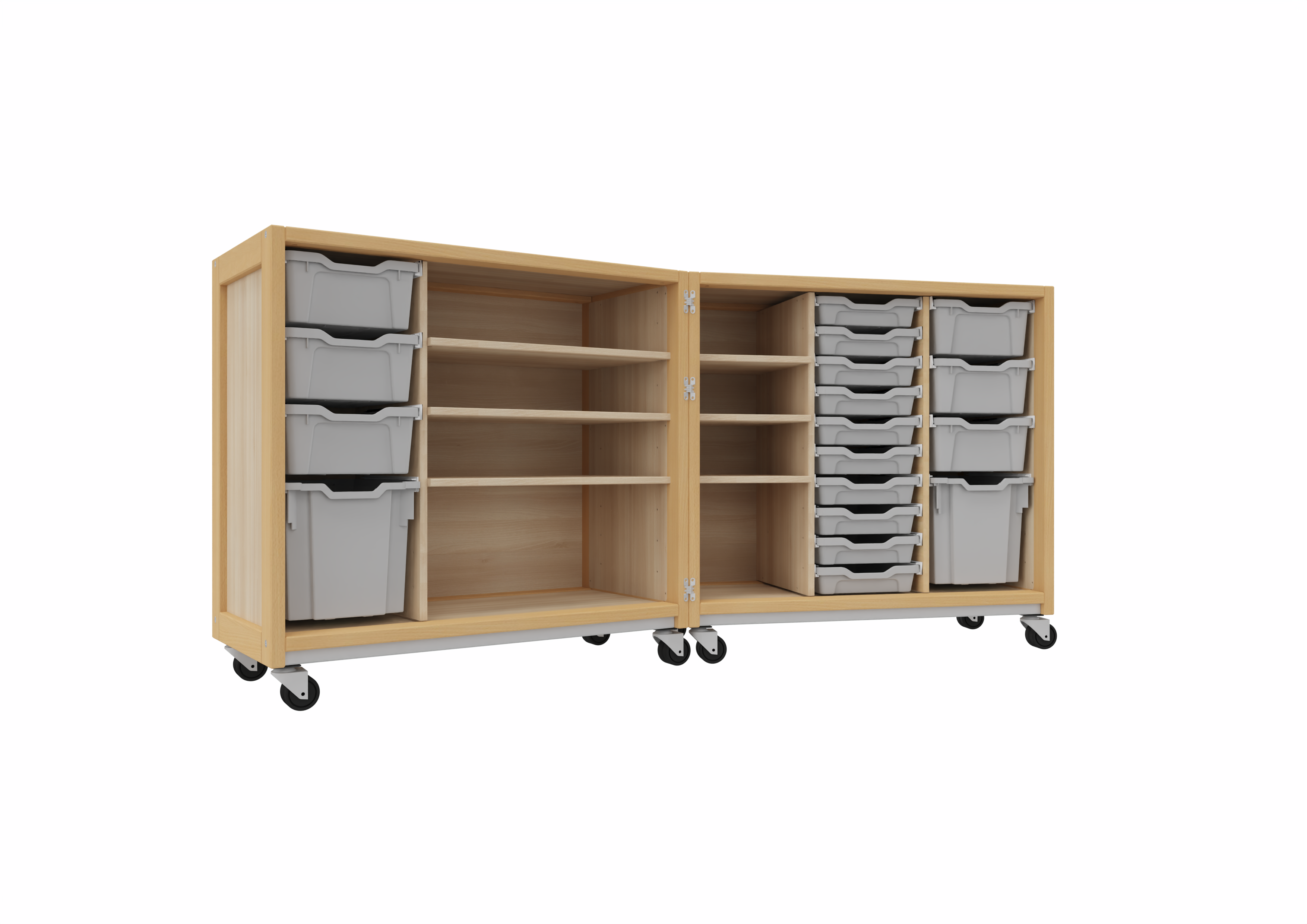 Dubbele kast