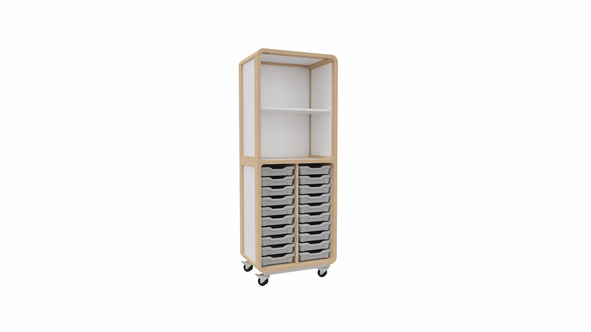 Kast 607, 20 laden