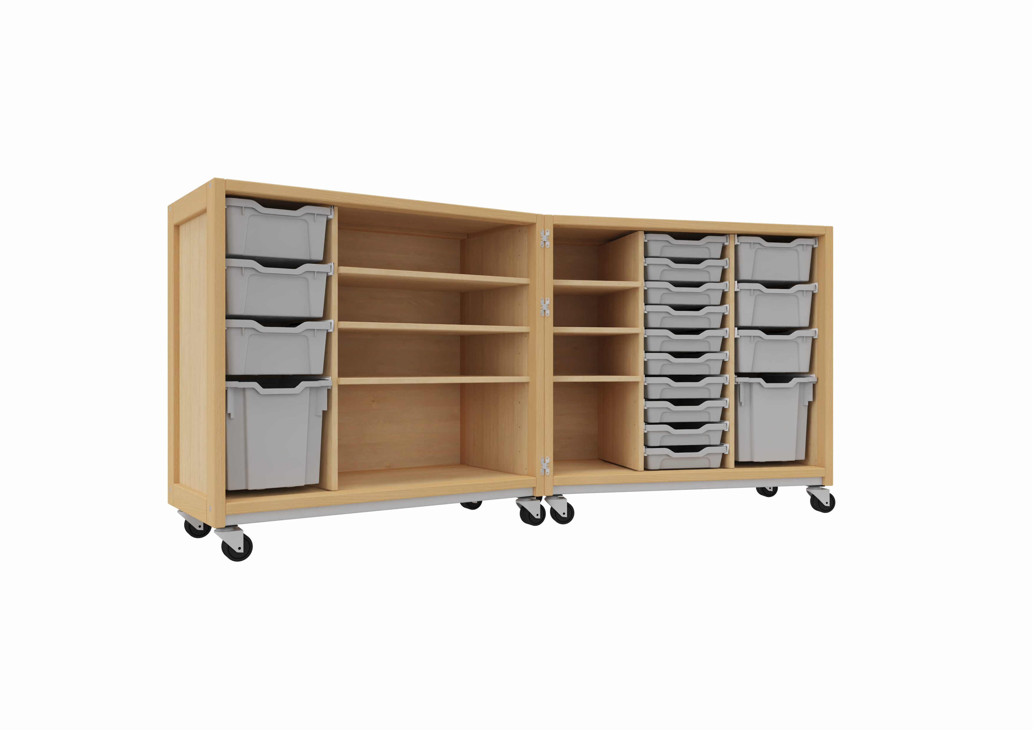 Dubbele kast
