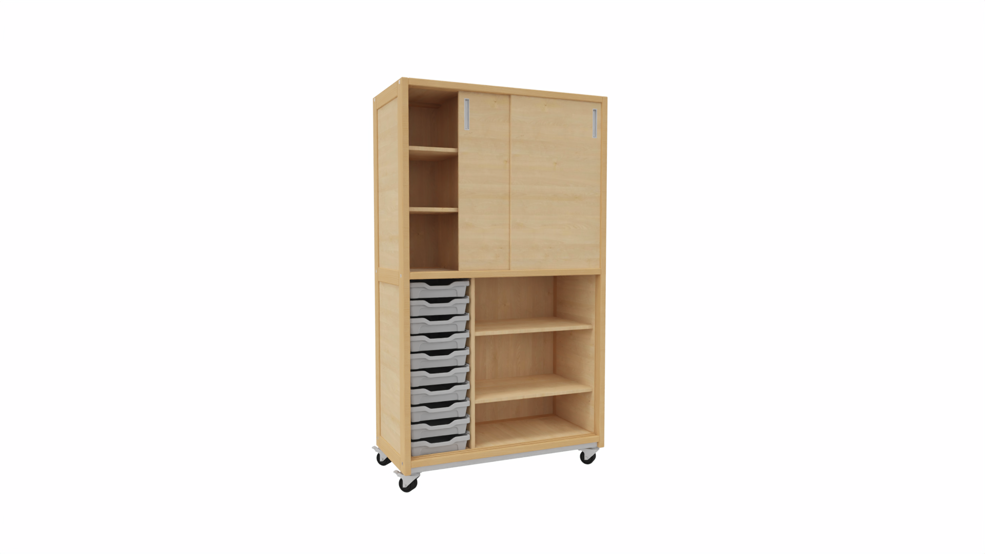 Kast 610, 10 laden