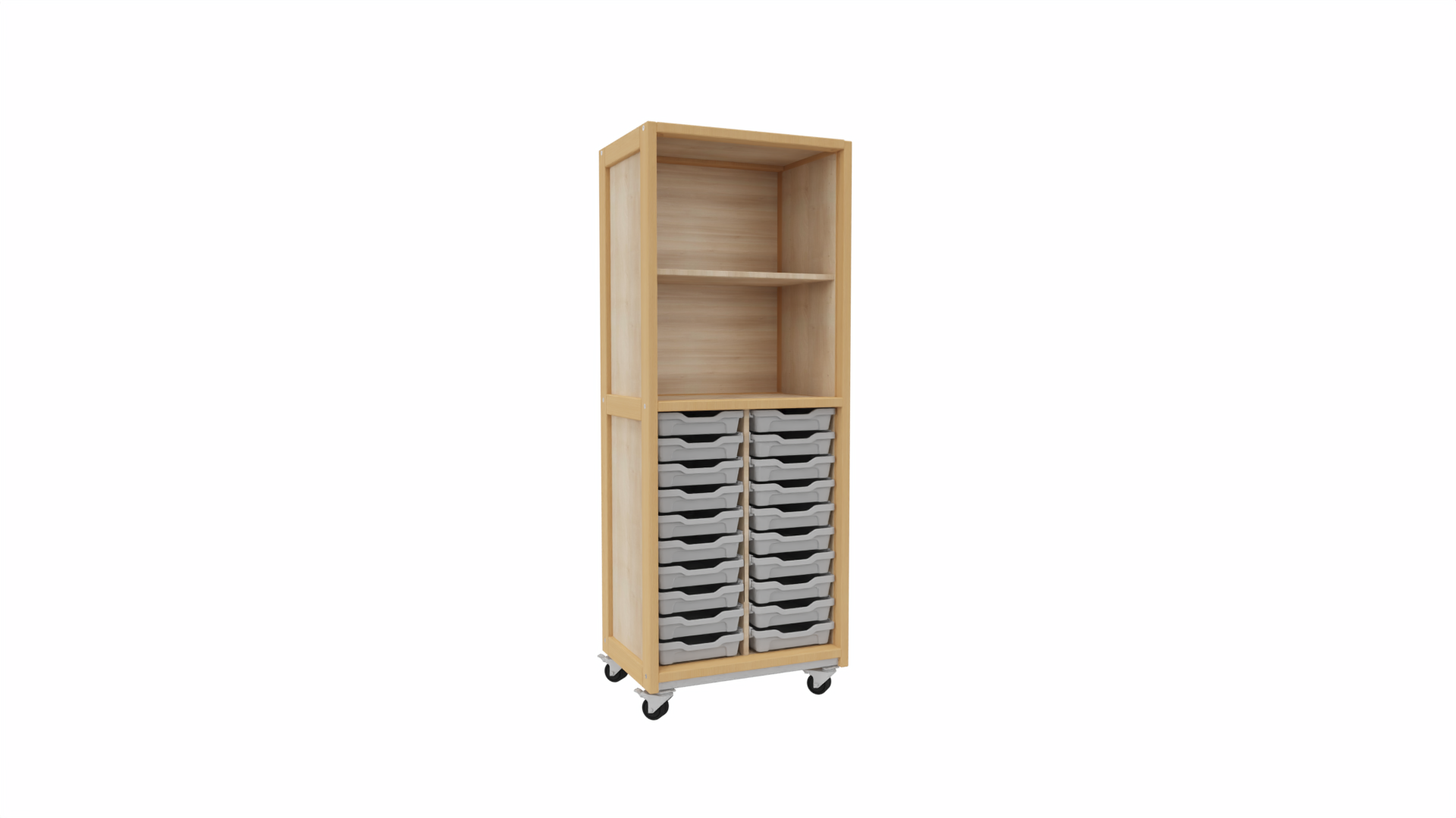 Kast 607, 20 laden