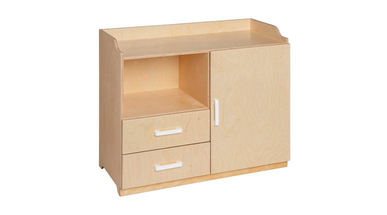 Poppen commode