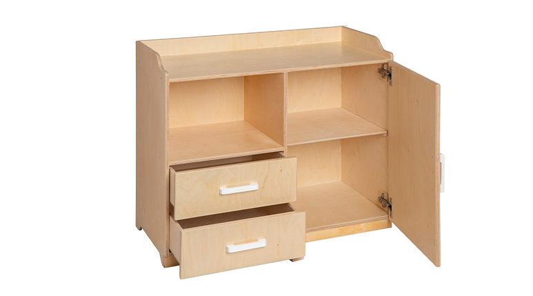 Poppen commode