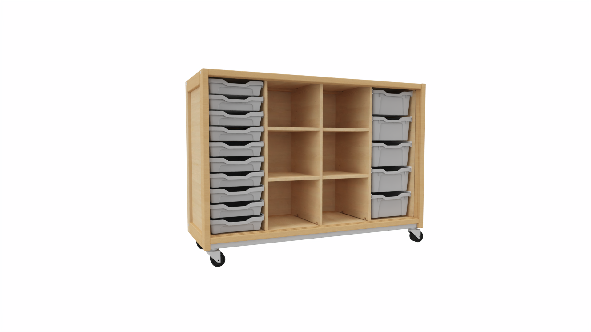 Kast 340, 15 laden